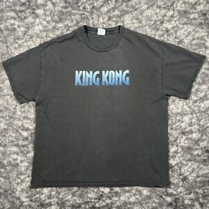 Vintage King Kong Movie Promo TShirt Mens Size XL Black Tennessee River 2005